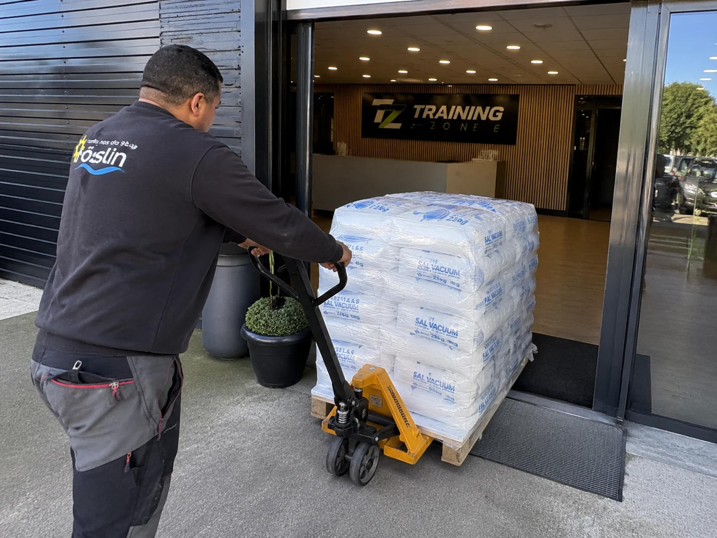 Reparto de sal Vacuum a domicilio en Zaragoza por Nösslin