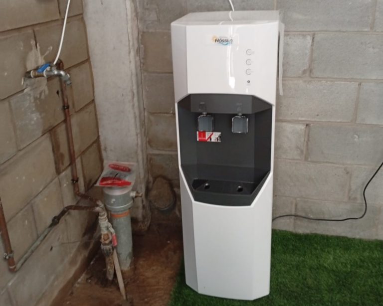 instalación fuente infinity pro para centro jardinería