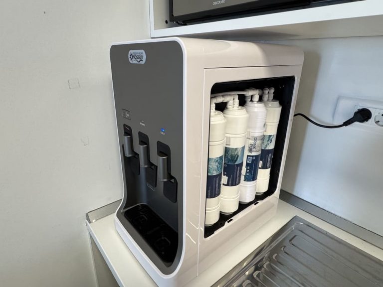 instalacion fuente gala mini para empresa de wtcz