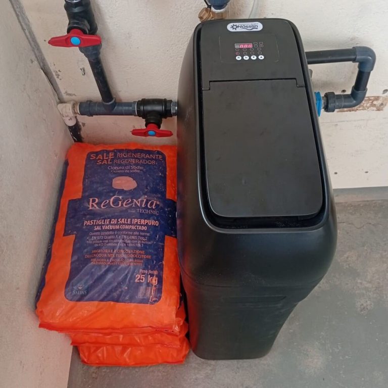 instalación de un descalcificador en Borja