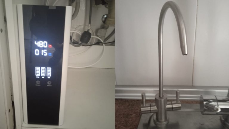 Instalación de equipo de ósmosis doméstica montecanal