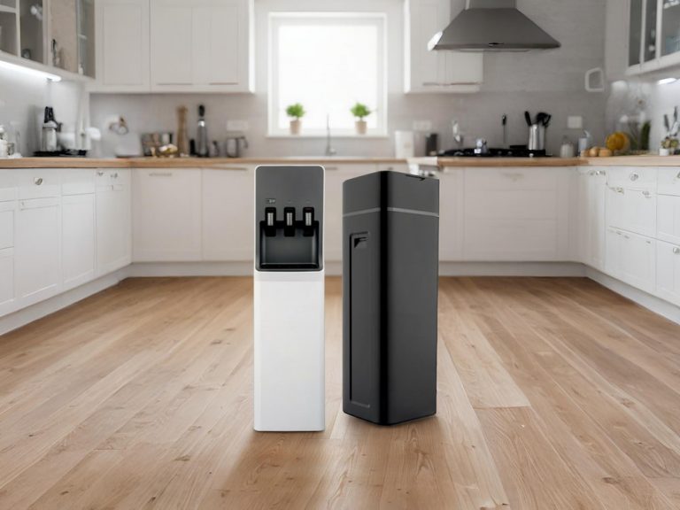 fuente de agua y descalcificador