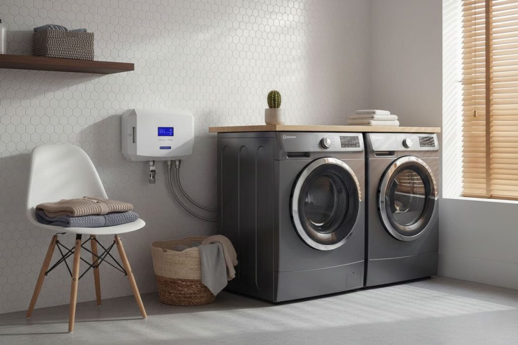 limpieza con ozono en lavadora