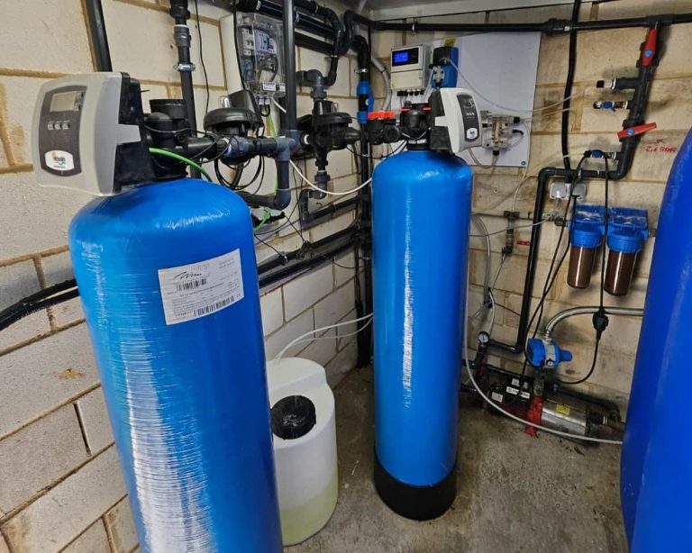 sistema de tratamiento de agua de pozo